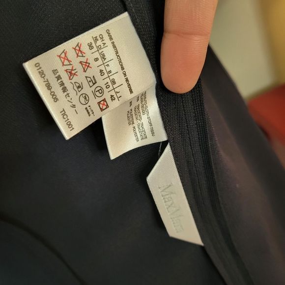 Max Mara Black Jacket Medium - Picture 10 of 13